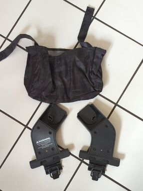Uppababy Minu And Minu V2 Adaptor For Nuna Maxi-cosi Cybex Clek Carseats